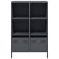 vidaXL Ντουλάπι Ανθρακί 68x39x103,5 εκ. από Χάλυβα