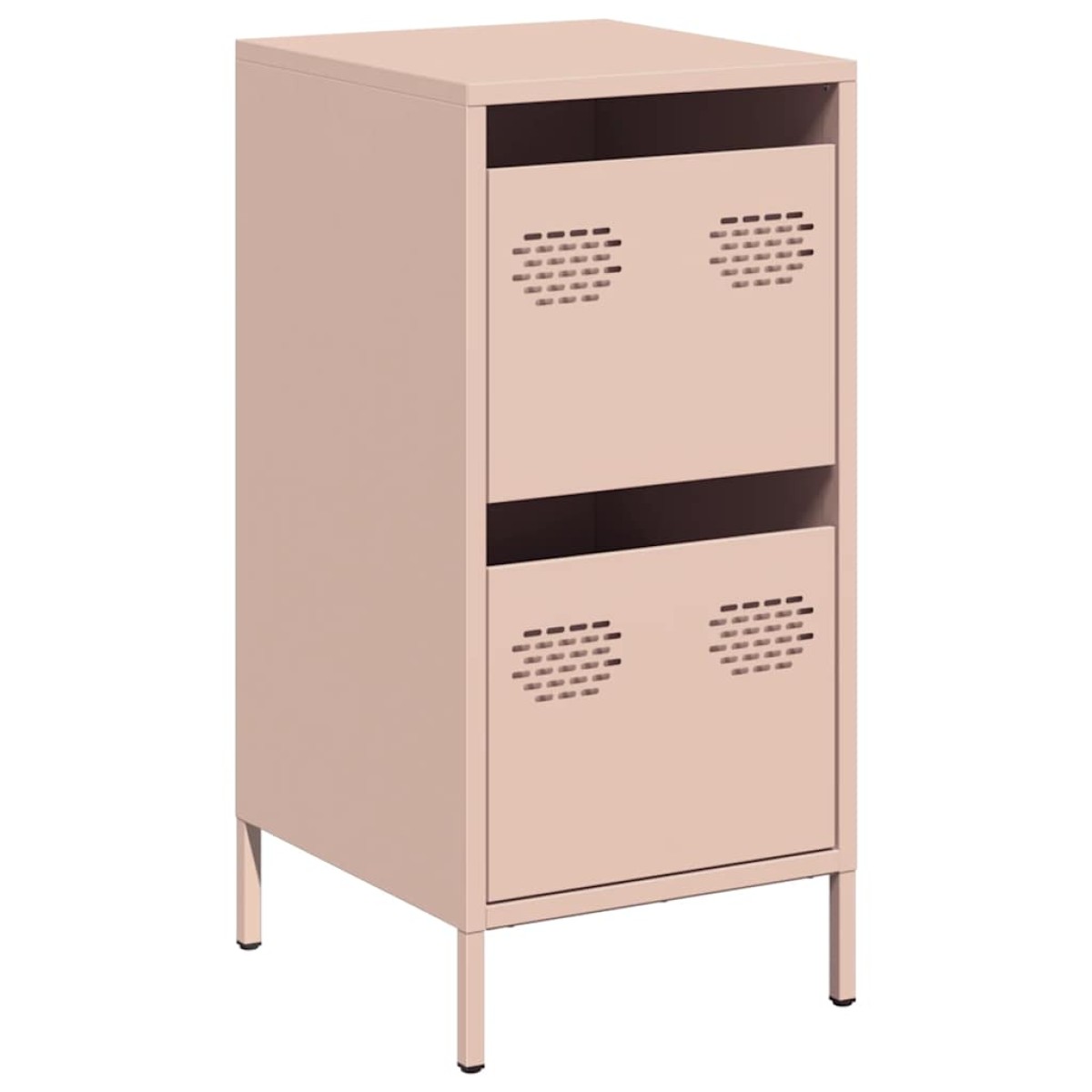 vidaXL Ντουλάπι Ροζ 35x39x73,5 εκ. από Χάλυβα Ψυχρής Έλασης