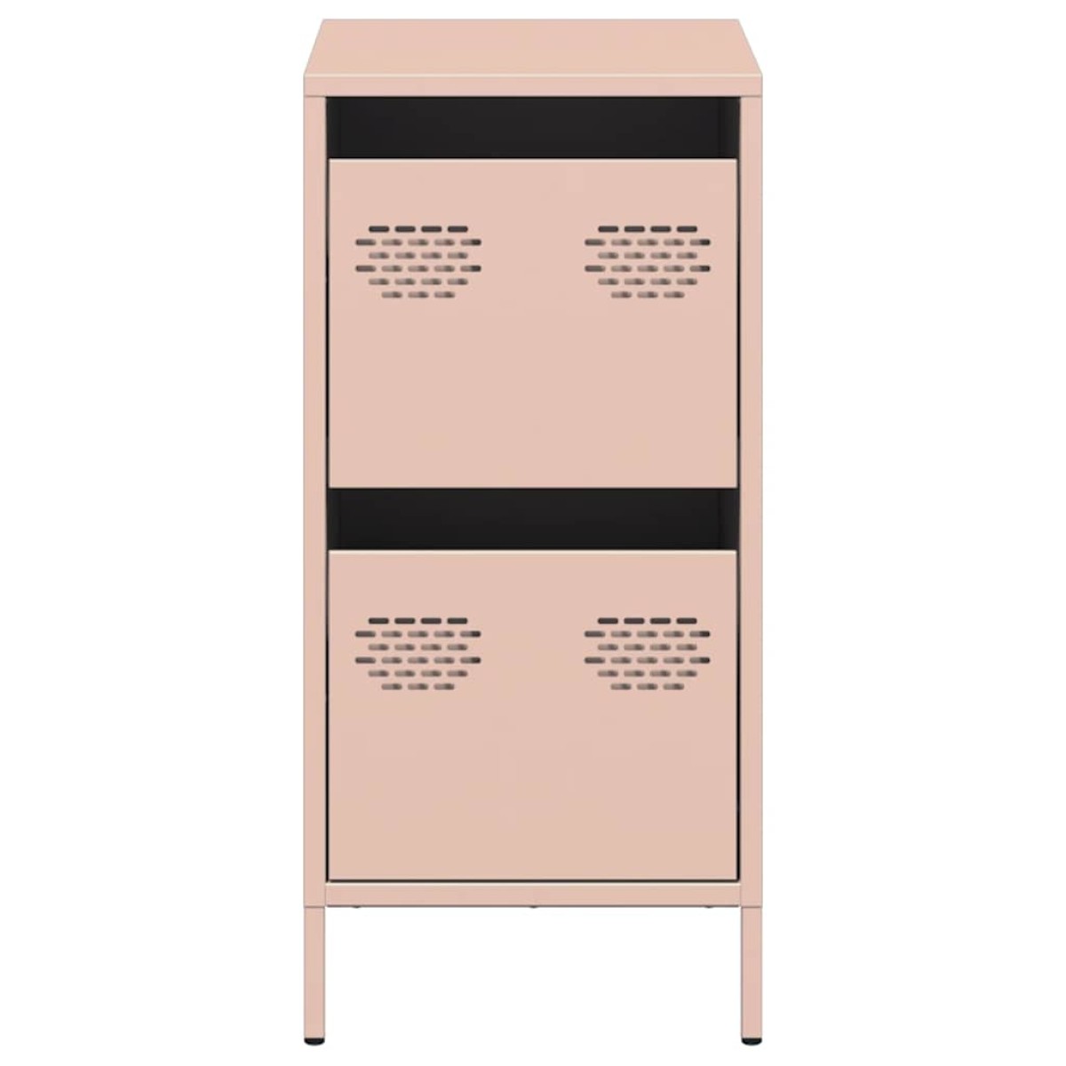 vidaXL Ντουλάπι Ροζ 35x39x73,5 εκ. από Χάλυβα Ψυχρής Έλασης