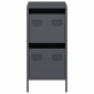 vidaXL Ντουλάπι Ανθρακί 35x39x73,5 εκ. από Χάλυβα Ψυχρής Έλασης