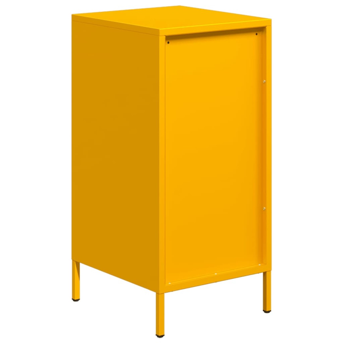 vidaXL Ντουλάπι Μουσταρδί 35x39x73,5 εκ. από Χάλυβα Ψυχρής Έλασης