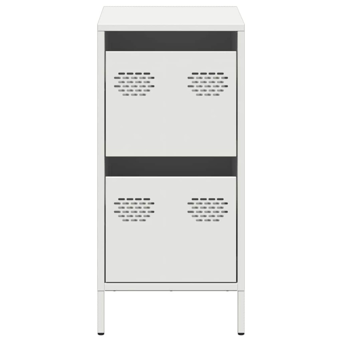 vidaXL Ντουλάπι Λευκό 35x39x73,5 εκ. από Χάλυβα Ψυχρής Έλασης