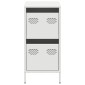 vidaXL Ντουλάπι Λευκό 35x39x73,5 εκ. από Χάλυβα Ψυχρής Έλασης