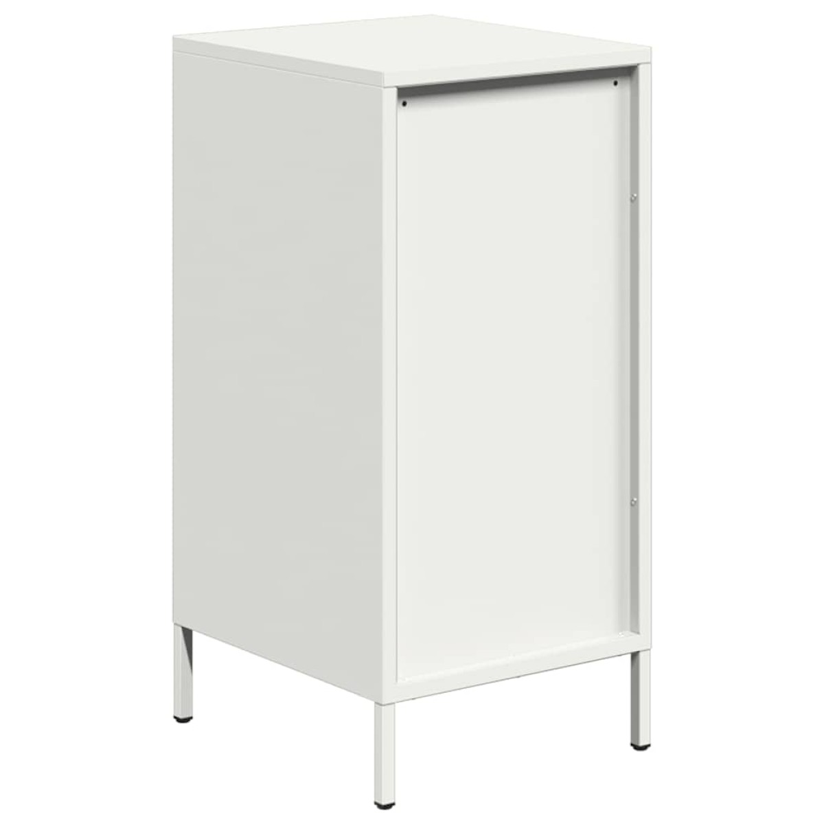 vidaXL Ντουλάπι Λευκό 35x39x73,5 εκ. από Χάλυβα Ψυχρής Έλασης