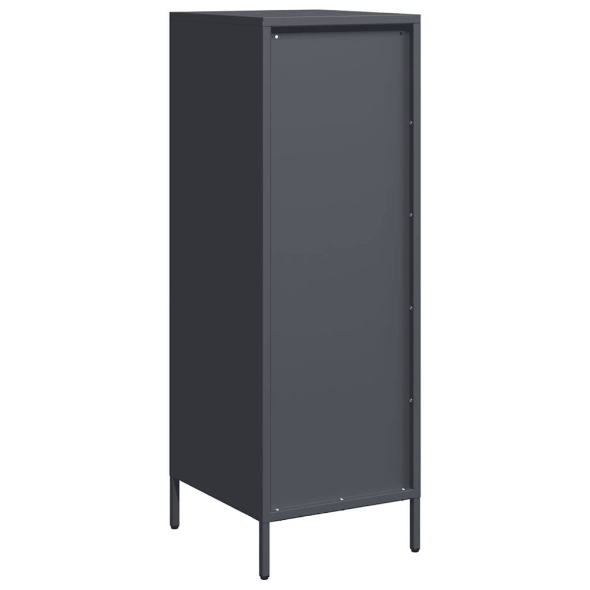 vidaXL Ντουλάπι Ανθρακί 39x35x103,5 εκ. από Ατσάλι