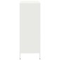 vidaXL Ντουλάπι Λευκό 39x35x103,5 εκ. από Ατσάλι