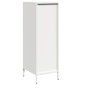 vidaXL Ντουλάπι Λευκό 39x35x103,5 εκ. από Ατσάλι