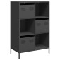 vidaXL Ντουλάπι Μαύρο 68x39x103,5 εκ. από Χάλυβα