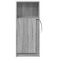 vidaXL Ντουλάπι με Φώτα LED Γκρι Sonoma 42,5x34x100 εκ Επεξ. Ξύλο