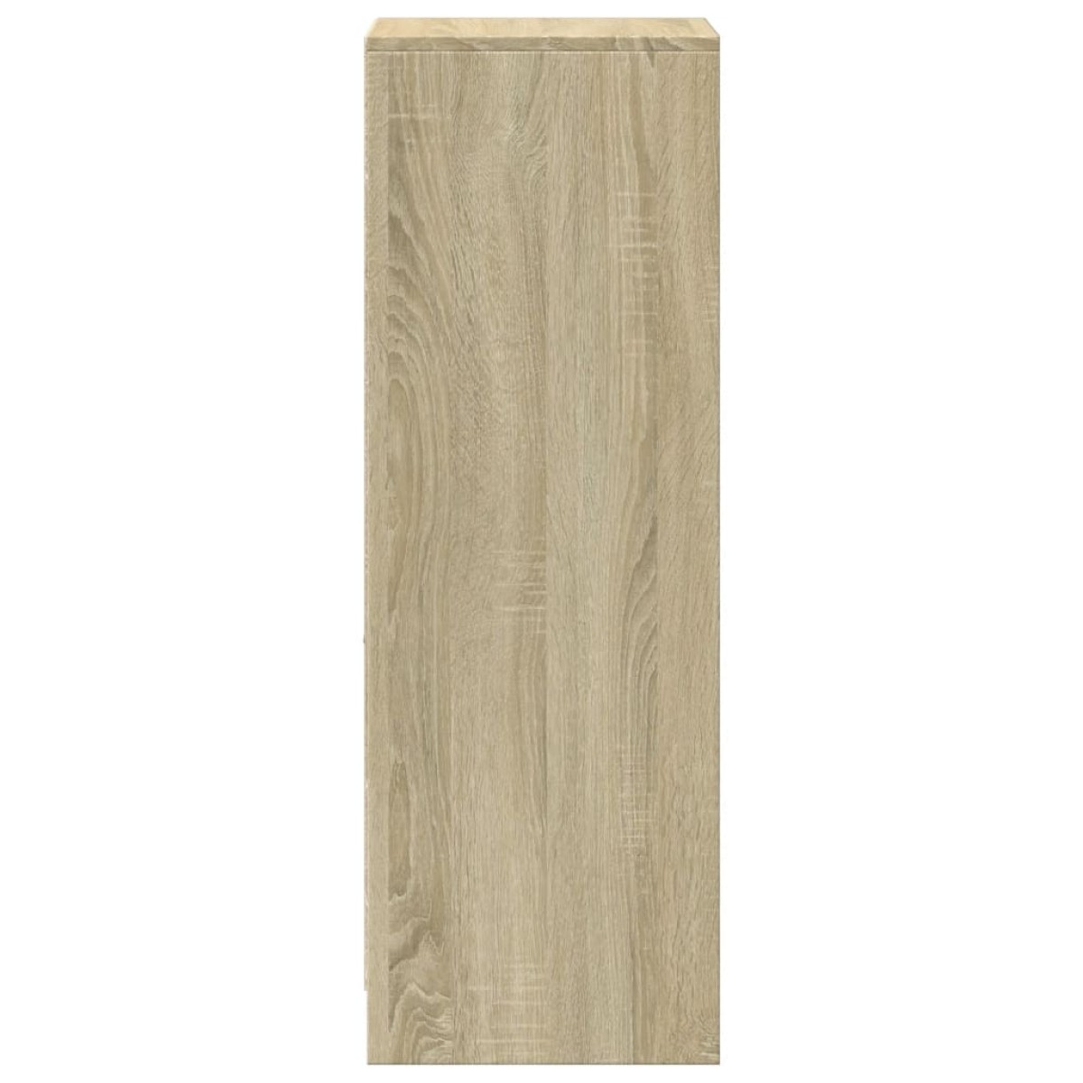 vidaXL Ντουλάπι με Φώτα LED Sonoma Δρυς 38x34x100εκ Επεξεργασμένο Ξύλο