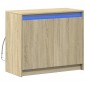 vidaXL Ντουλάπι με Φώτα LED Sonoma Δρυς 72x34x61 εκ Επεξεργασμένο Ξύλο