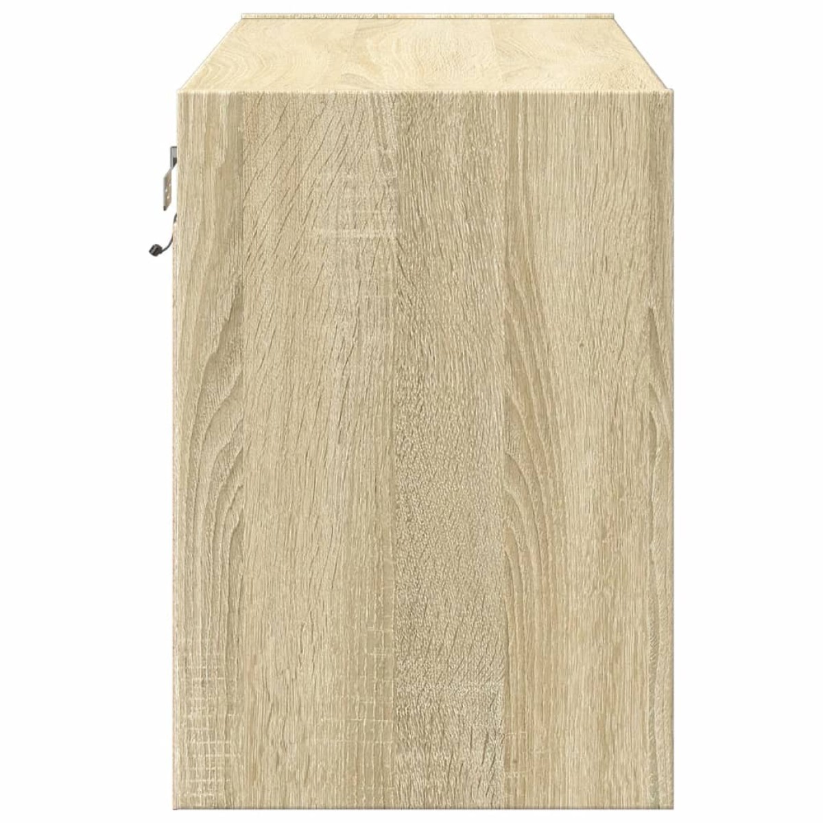 vidaXL Έπιπλο Τοίχου Τηλεόρασης με LED Sonoma Δρυς 80x31x45 εκ.