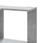 vidaXL Βιβλιοθήκη Γωνιακή 5 Επ. Γκρι Σκυροδέμ. 50x50x179 εκ Επεξ. Ξύλο