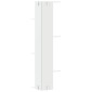 vidaXL Γωνιακή Ραφιέρα Τοίχου Λευκή 36,5x36,5x140 εκ. Επεξ. Ξύλο
