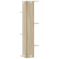 vidaXL Γωνιακή Ραφιέρα Τοίχου Sonoma Δρυς 50x50x179 εκ. Επεξ. Ξύλο