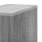vidaXL Γωνιακή Ραφιέρα Τοίχου Γκρι Sonoma 36,5x36,5x140 εκ Επεξ. Ξύλο
