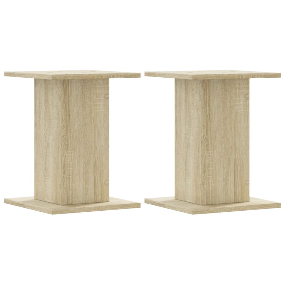 vidaXL Βάσεις Ηχείων 2 Τεμ. Sonoma Δρυς 30x30x40εκ. Επεξεργασμένο Ξύλο