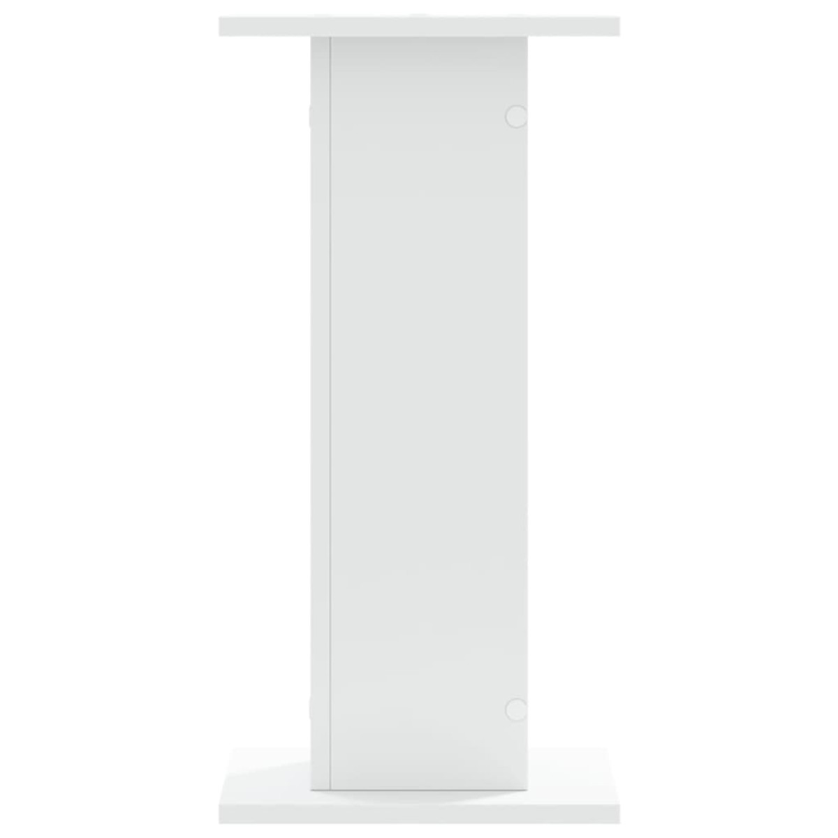 vidaXL Βάσεις Ηχείων 2 Τεμ. Λευκή 30x30x60 εκ. Επεξ. Ξύλο