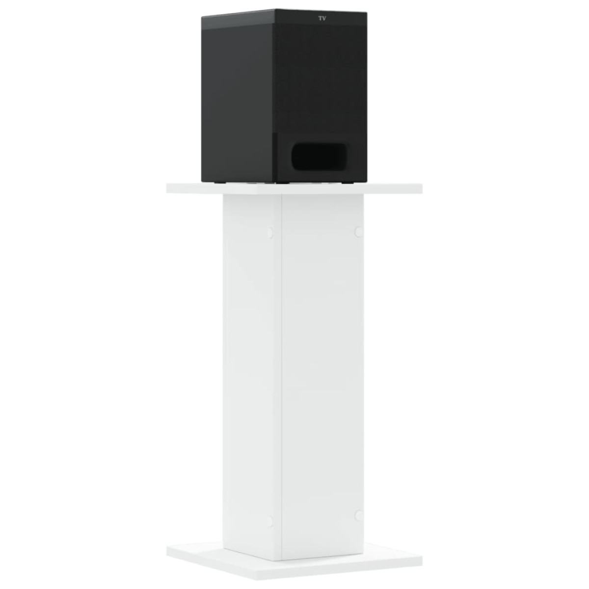 vidaXL Βάσεις Ηχείων 2 Τεμ. Λευκή 30x30x60 εκ. Επεξ. Ξύλο