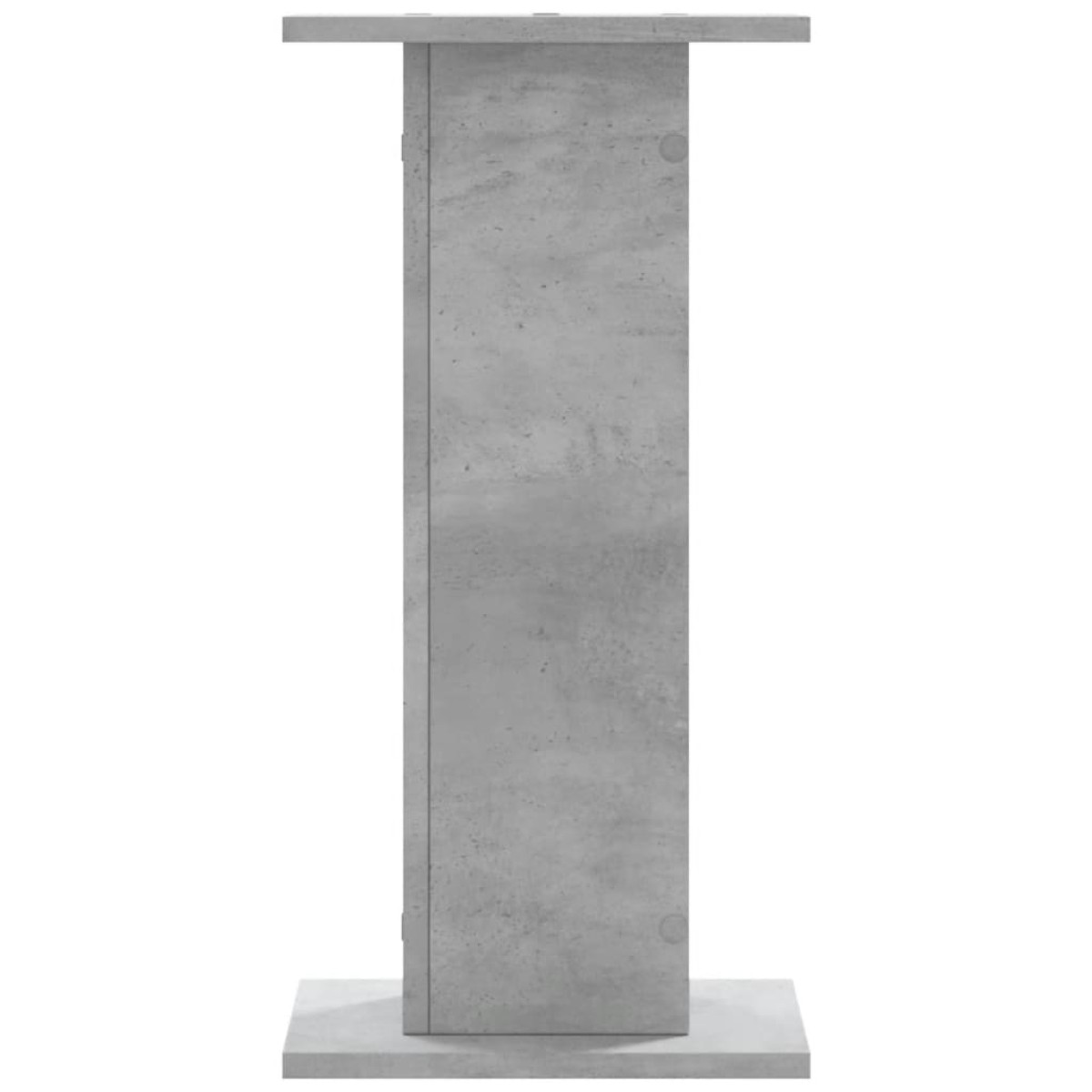 vidaXL Βάσεις Ηχείων 2 Τεμ. Γκρι Σκυρ. 30x30x60 εκ. Επεξ. Ξύλο