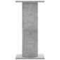 vidaXL Βάσεις Ηχείων 2 Τεμ. Γκρι Σκυρ. 30x30x60 εκ. Επεξ. Ξύλο