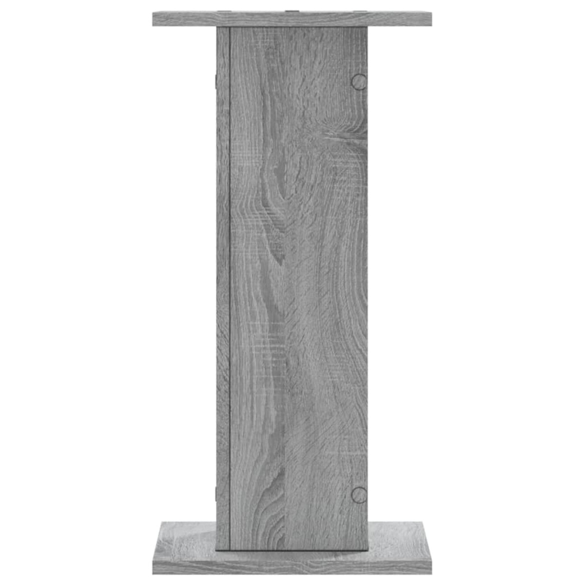 vidaXL Βάσεις Ηχείων 2 Τεμ. Γκρι Sonoma 30x30x60εκ. Επεξεργασμένο Ξύλο