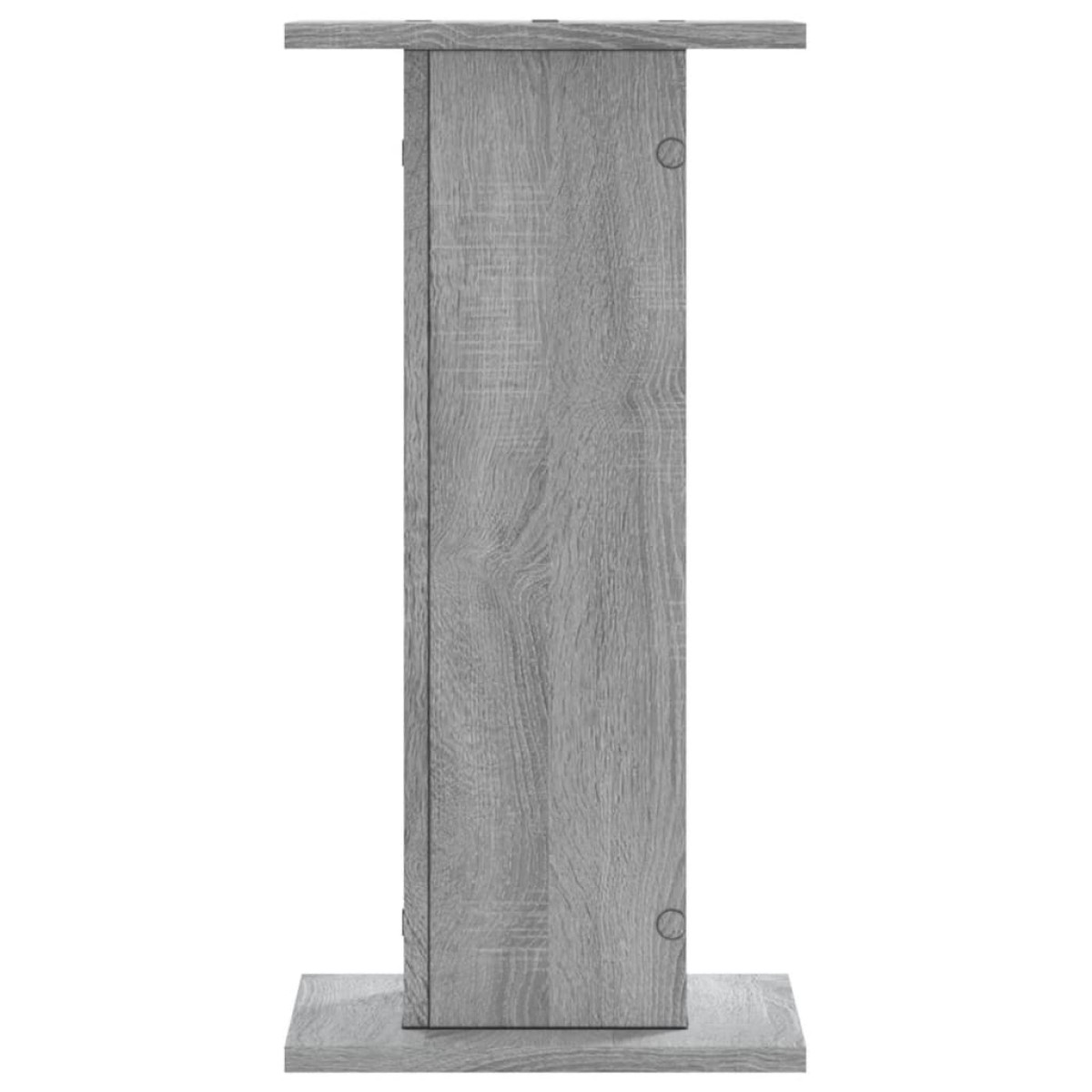 vidaXL Βάσεις Ηχείων 2 Τεμ. Γκρι Sonoma 30x30x60εκ. Επεξεργασμένο Ξύλο