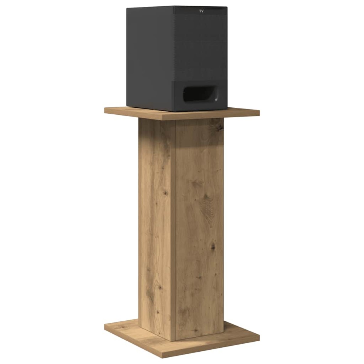 vidaXL Βάσεις Ηχείων 2 τεμ. Αρτισιανή Δρυς 30x30x60 εκ. Επεξ. Ξύλο