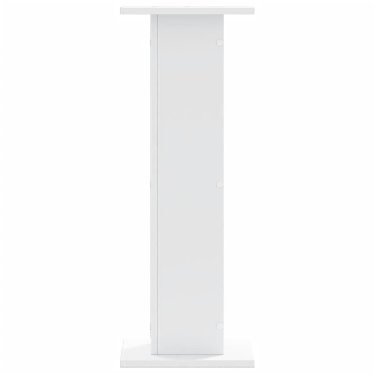vidaXL Βάσεις Ηχείων 2 Τεμ. Λευκή 30x30x80 εκ. Επεξ. Ξύλο