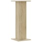 vidaXL Βάσεις Ηχείων 2 Τεμ. Sonoma Δρυς 30x30x80εκ. Επεξεργασμένο Ξύλο