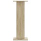 vidaXL Βάσεις Ηχείων 2 Τεμ. Sonoma Δρυς 30x30x80εκ. Επεξεργασμένο Ξύλο