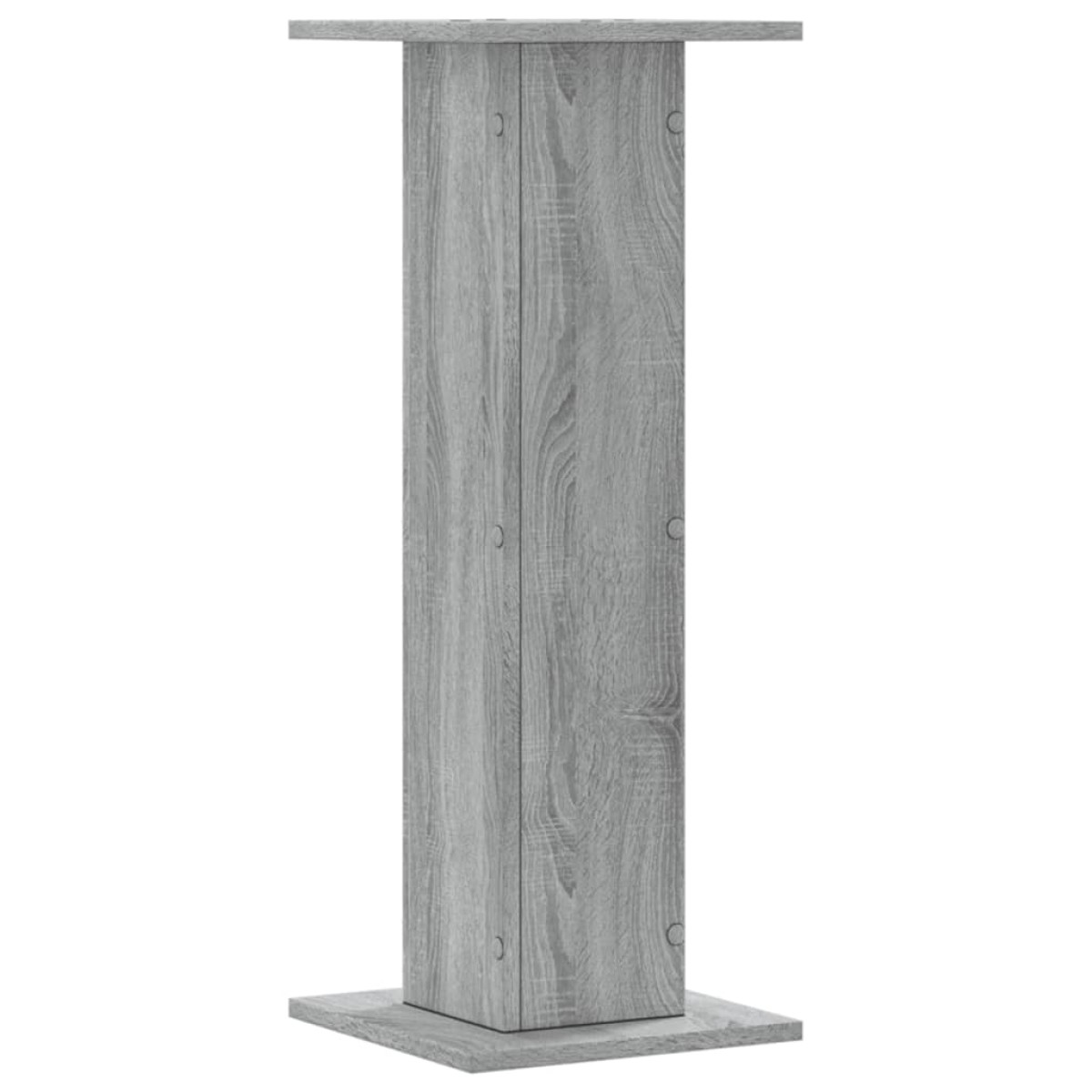 vidaXL Βάσεις Ηχείων 2 Τεμ. Γκρι Sonoma 30x30x80εκ. Επεξεργασμένο Ξύλο