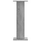 vidaXL Βάσεις Ηχείων 2 Τεμ. Γκρι Sonoma 30x30x80εκ. Επεξεργασμένο Ξύλο