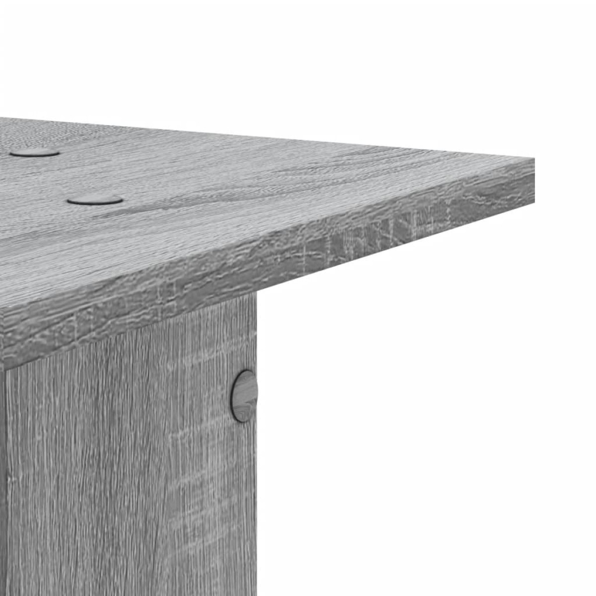 vidaXL Βάσεις Ηχείων 2 Τεμ. Γκρι Sonoma 30x30x80εκ. Επεξεργασμένο Ξύλο