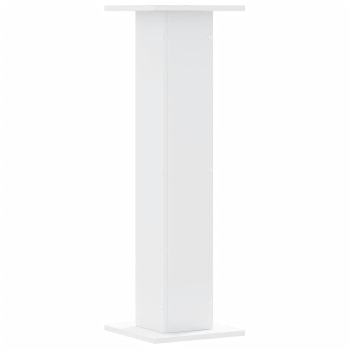 vidaXL Βάσεις Ηχείων 2 Τεμ. Λευκή 30x30x95 εκ. Επεξ. Ξύλο
