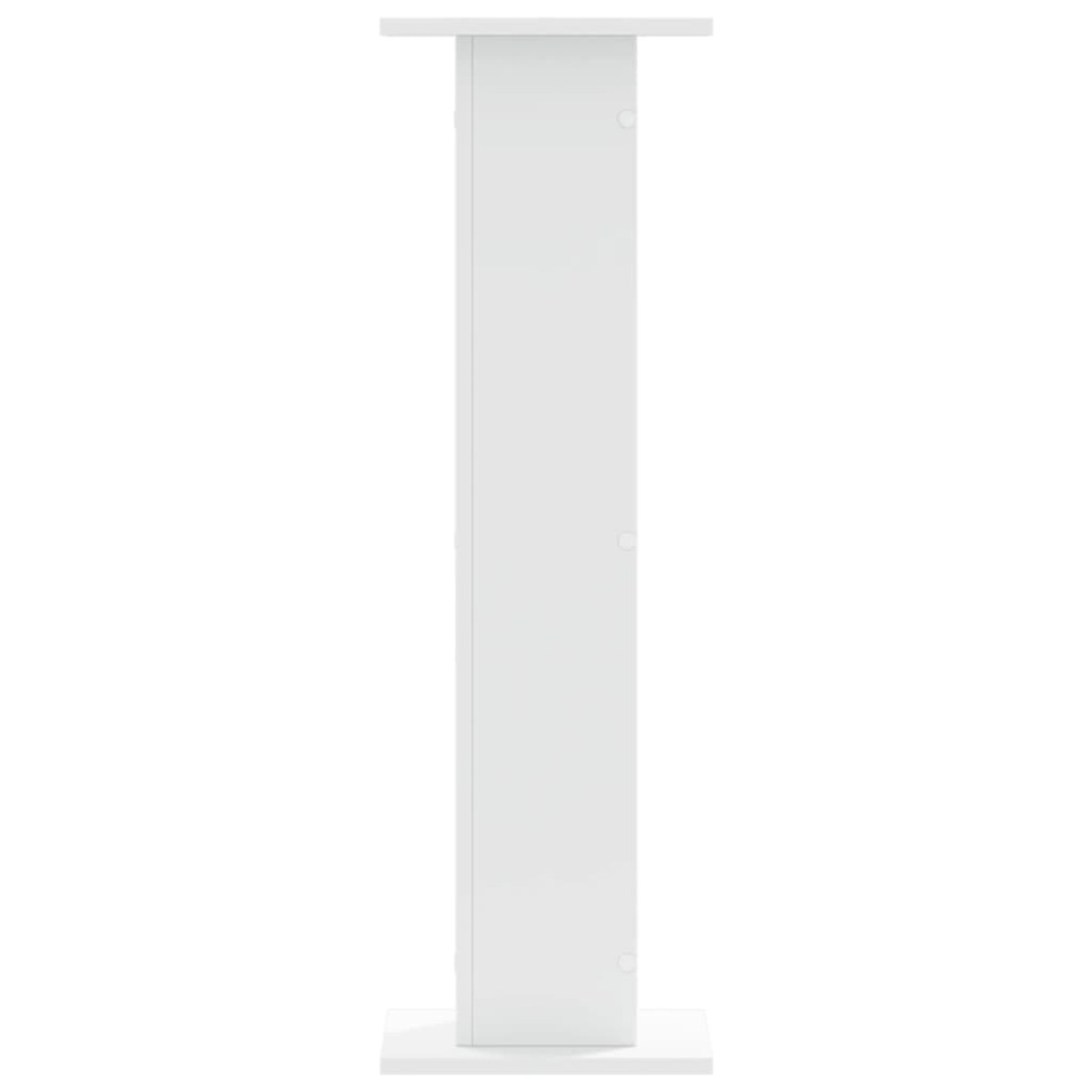 vidaXL Βάσεις Ηχείων 2 Τεμ. Λευκή 30x30x95 εκ. Επεξ. Ξύλο