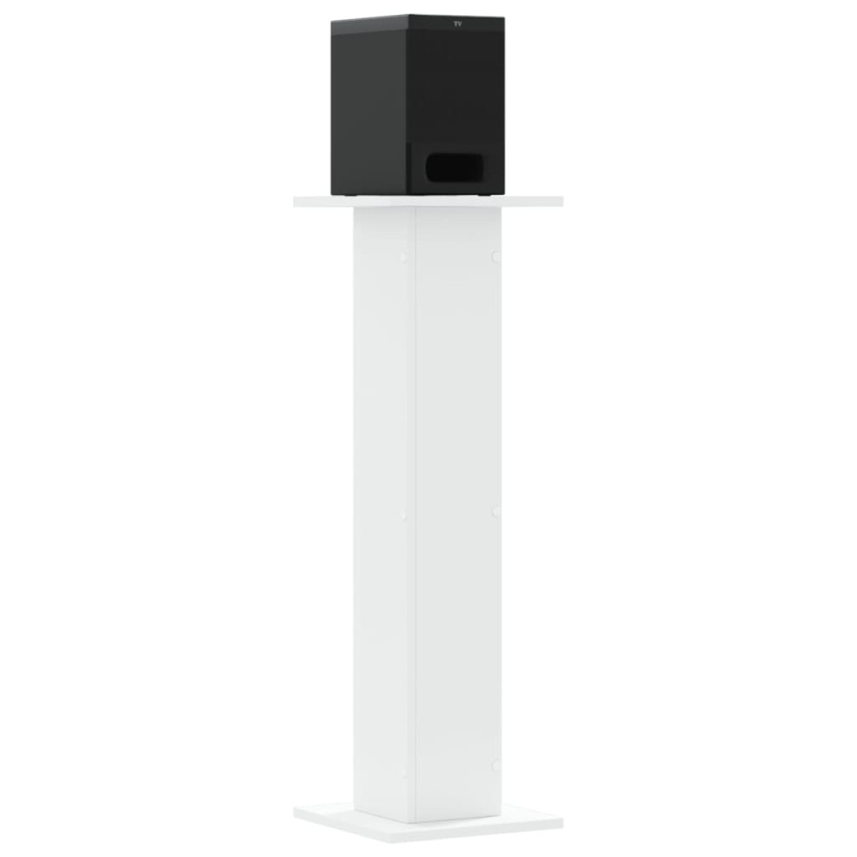 vidaXL Βάσεις Ηχείων 2 Τεμ. Λευκή 30x30x95 εκ. Επεξ. Ξύλο