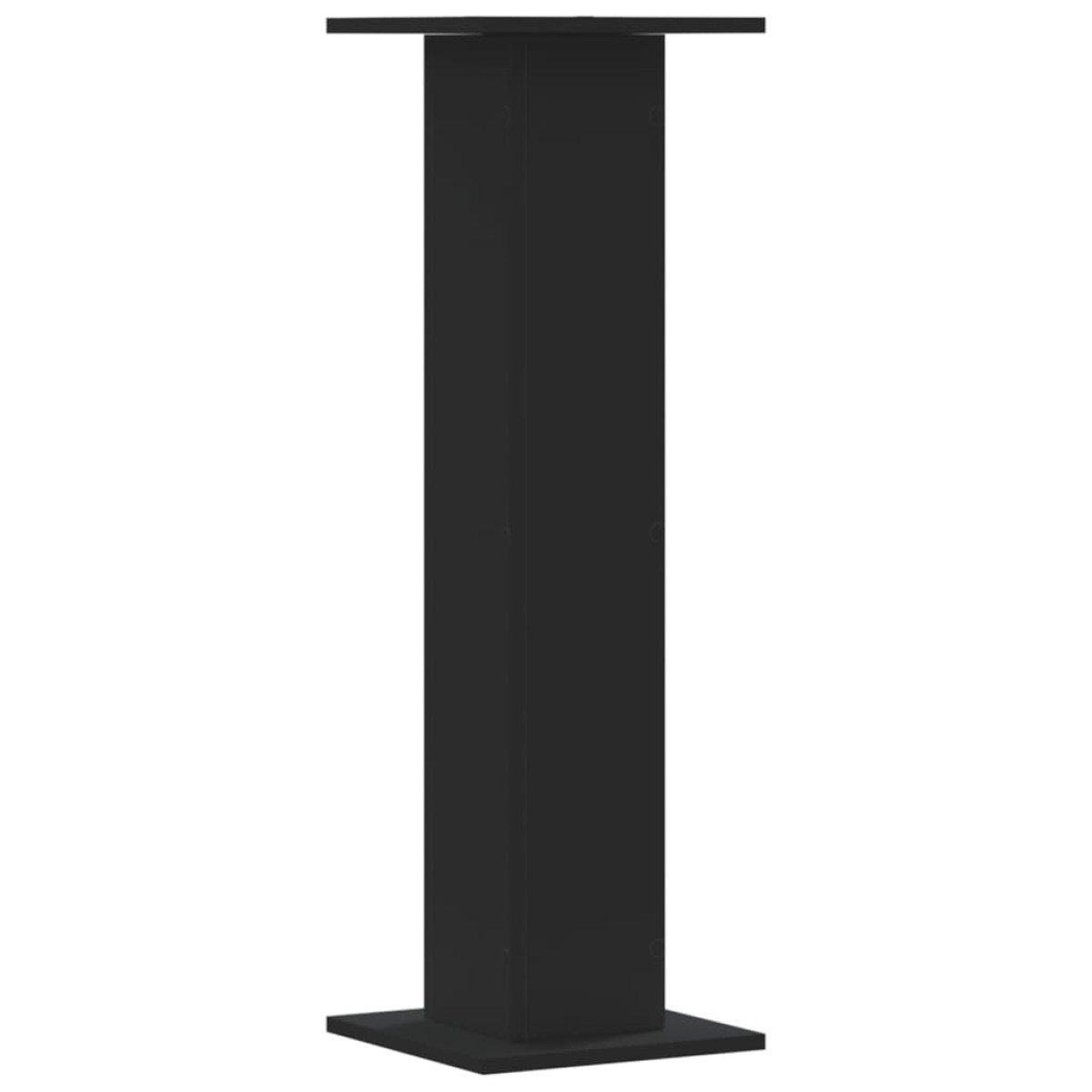vidaXL Βάσεις Ηχείων 2 Τεμ. Μαύρες 30x30x95 εκ. Επεξ. ΞύλοΞύλο δρυός