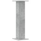 vidaXL Βάσεις Ηχείων 2 Τεμ. Γκρι Σκυρ. 30x30x95 εκ. Επεξ. Ξύλο