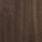vidaXL Κάλυμμα Καλοριφέρ Καφέ Δρυς 78x20x82 εκ. Επεξεργασμένο Ξύλο