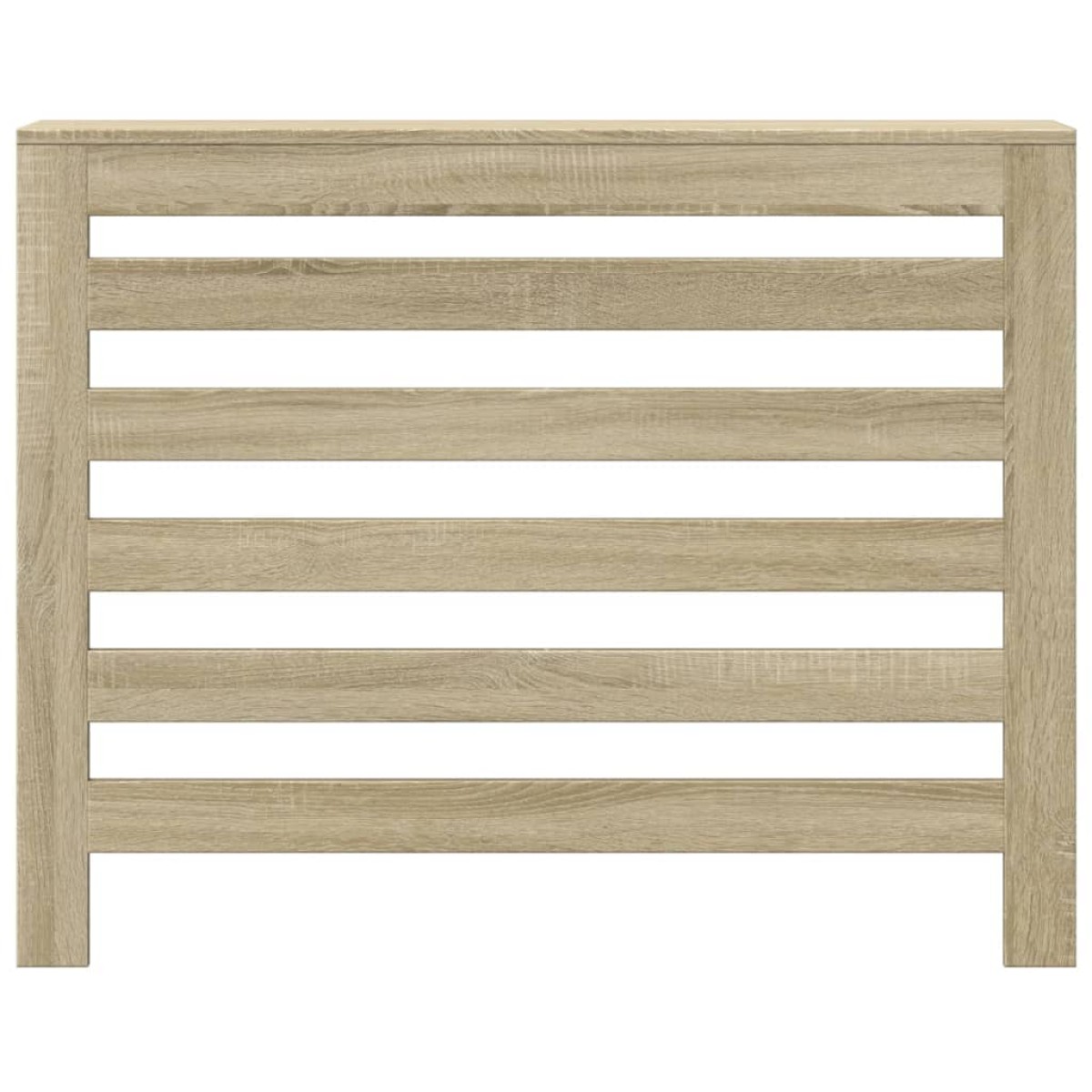 vidaXL Κάλυμμα Καλοριφέρ Sonoma Δρυς 104x20x82 εκ. Επεξεργασμένο Ξύλο