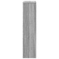 vidaXL Κάλυμμα Καλοριφέρ Γκρι Sonoma 104x20x82εκ Επεξεργασμένο Ξύλο