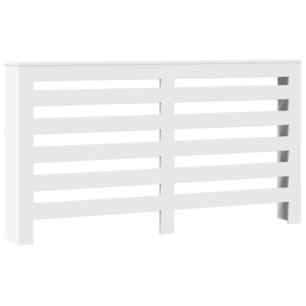 vidaXL Κάλυμμα Καλοριφέρ Λευκό 149x20x82 εκ. από Επεξεργασμένο Ξύλο