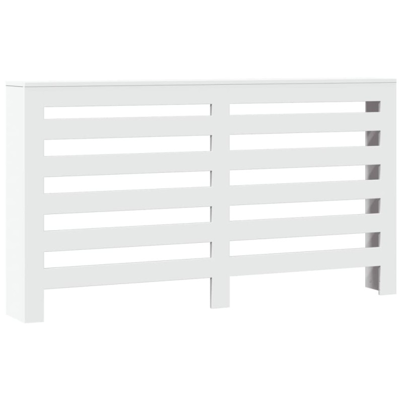 vidaXL Κάλυμμα Καλοριφέρ Λευκό 149x20x82 εκ. από Επεξεργασμένο Ξύλο