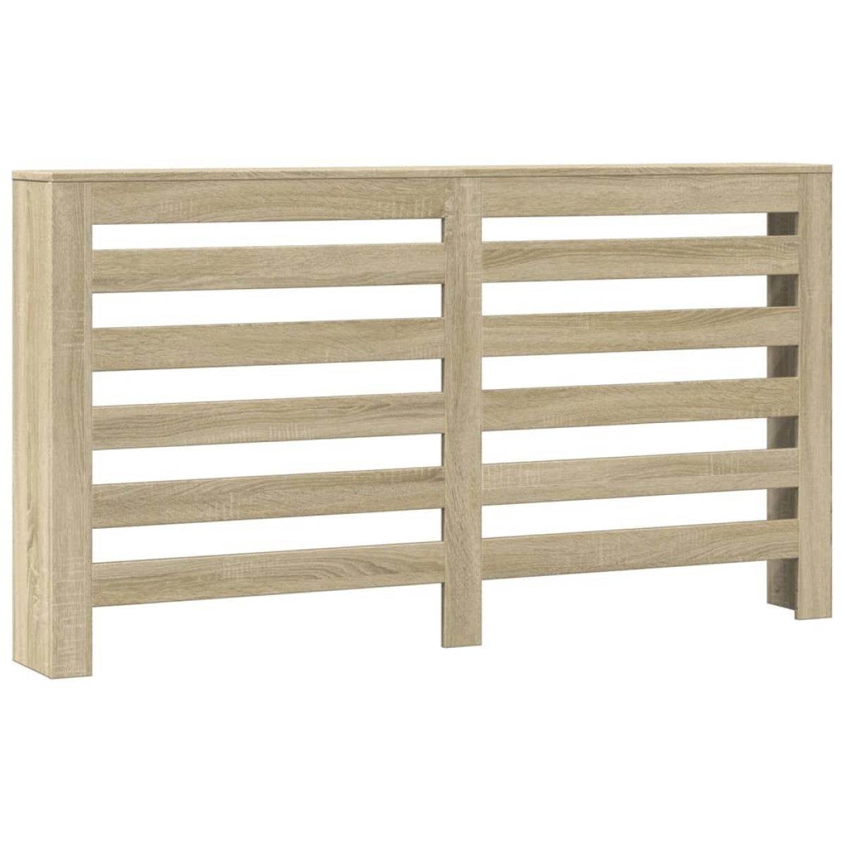 vidaXL Κάλυμμα Καλοριφέρ Sonoma Δρυς 149x20x82 εκ. Επεξεργασμένο Ξύλο