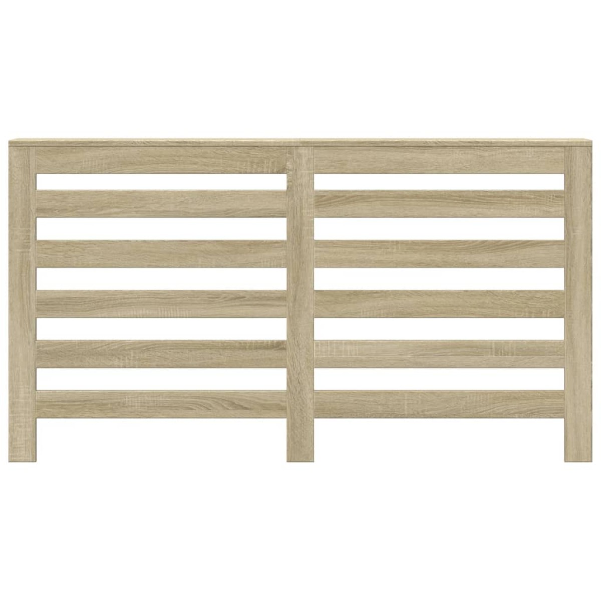 vidaXL Κάλυμμα Καλοριφέρ Sonoma Δρυς 149x20x82 εκ. Επεξεργασμένο Ξύλο