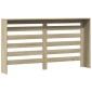 vidaXL Κάλυμμα Καλοριφέρ Sonoma Δρυς 149x20x82 εκ. Επεξεργασμένο Ξύλο