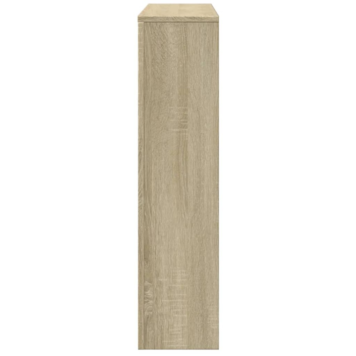vidaXL Κάλυμμα Καλοριφέρ Sonoma Δρυς 149x20x82 εκ. Επεξεργασμένο Ξύλο