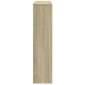 vidaXL Κάλυμμα Καλοριφέρ Sonoma Δρυς 149x20x82 εκ. Επεξεργασμένο Ξύλο