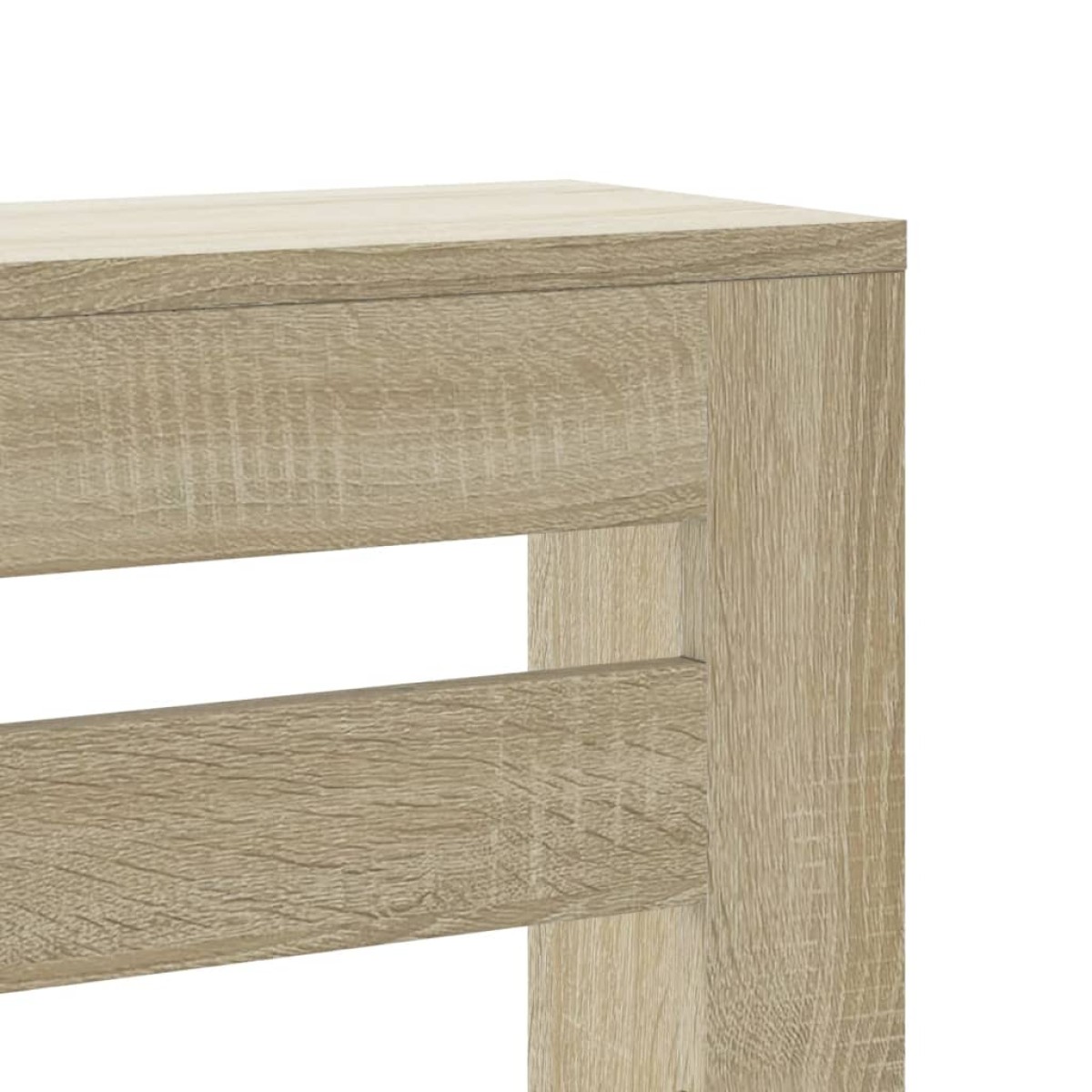 vidaXL Κάλυμμα Καλοριφέρ Sonoma Δρυς 149x20x82 εκ. Επεξεργασμένο Ξύλο